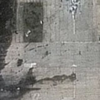 Detail shot of a Russian airfield after a Ukrainian drone attack.