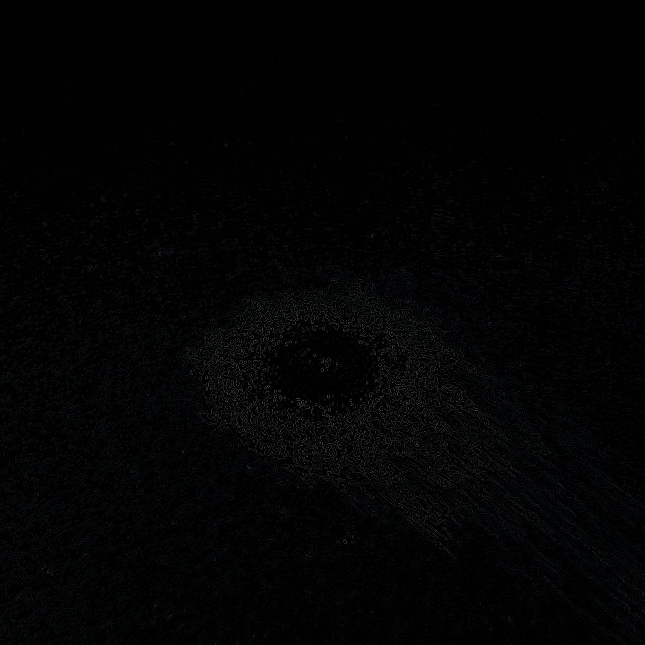 Invertierte Aufnahme von der gesprengten Pipeline Nord Stream 2, aus der Erdgas an die Oberfläche der Ostsee blubbert.